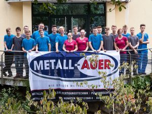 Lehrlinge Metall-Auer, Stahlbau, Metallbau, Monteure, Ausbildung